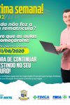 Hoje Segunda-feira é o ultimo dia para você realizar sua rematricula