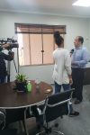 Coordenador de Medicina da Metropolitana grava entrevistas sobre o curso