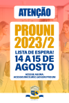 Ultimo dia para Inscrições na lista de espera do Prouni