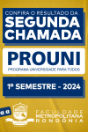 Divulgada a lista da segunda chamada do PROUNI 2024.1 para a METROPOLITANA