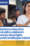 Educação e proteção da infância: Mariana e Maurício Carvalho celebram...